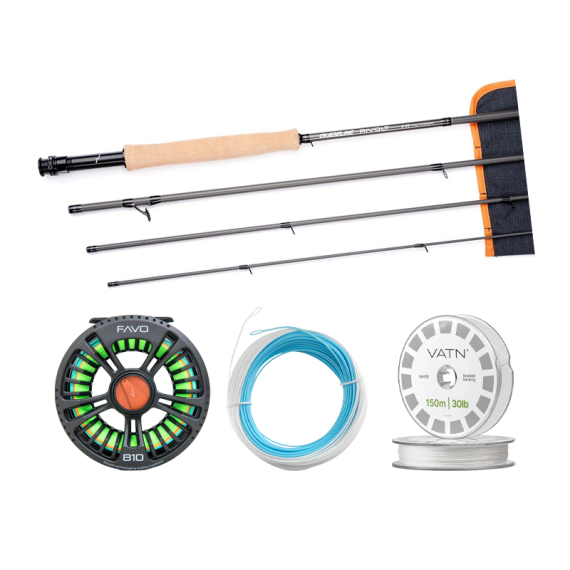 Guideline Rivolt Coastal+ Flugset - 9\' #7 in de groep Combo\'s / Vliegvis kits / Eenhandige vliegvissets bij Sportfiskeprylar.se (111164GL2026COASTAL)