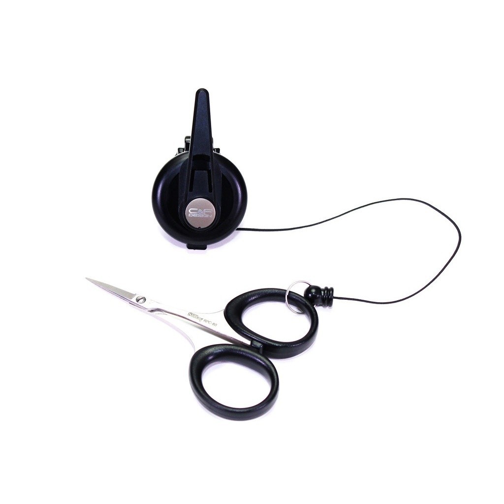 C&F Flex Pin-On Reel/Scissors (CFA-72WS) in de groep Gereedschappen en accessoires / Pin-On-Reels bij Sportfiskeprylar.se (1120178)