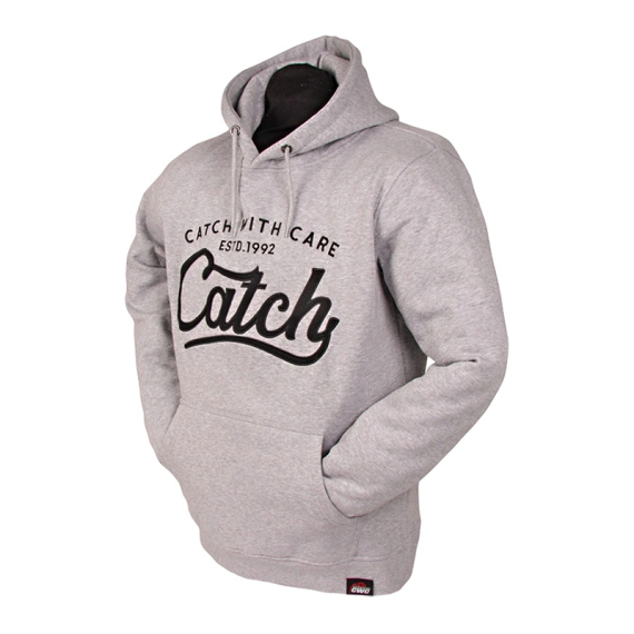 CWC Hoodie Pullover Grey in de groep Kleding & Schoenen / Kleding / Truien / Hoodies bij Sportfiskeprylar.se (12-CWC3-Lr)