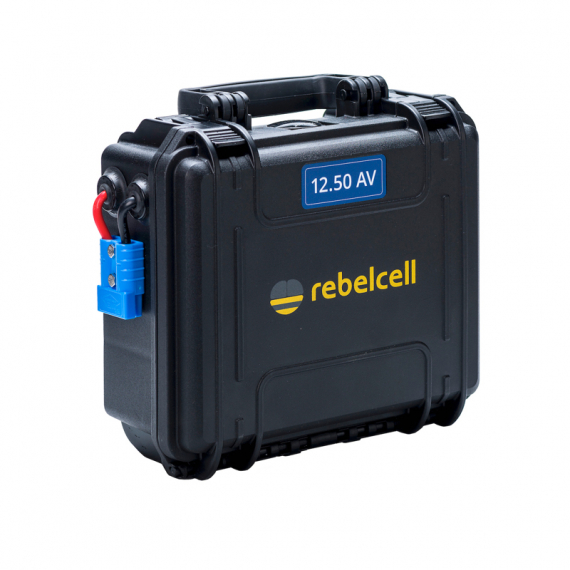 Rebelcell Outdoorbox 12.50 AV in de groep Marine Elektronica & Boot / Batterijen & Opladers / Batterijen / Lithium batterijen bij Sportfiskeprylar.se (12050REUBOX-NEW)