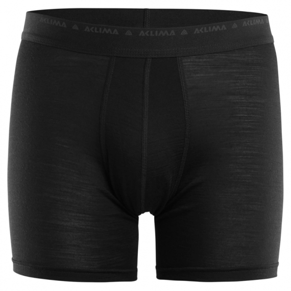 Aclima LightWool Shorts Man Jet Black - L in de groep Kleding & Schoenen / Kleding / Onderkleding & Ondergoed / Ondergoed bij Sportfiskeprylar.se (122002001-06)