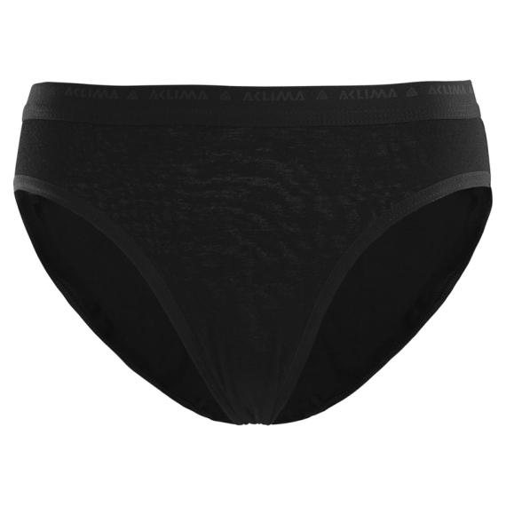 Aclima LightWool 140 Briefs W\'s Jet Black in de groep Kleding & Schoenen / Kleding / Onderkleding & Ondergoed / Ondergoed bij Sportfiskeprylar.se (122201001-03r)