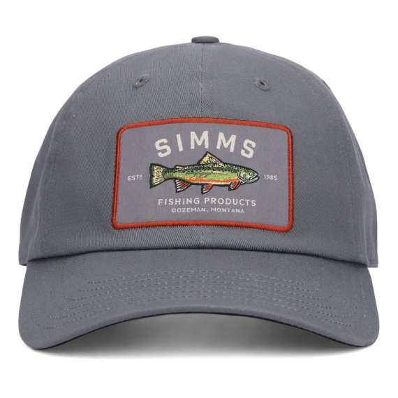 Simms Single Haul Cap Gunmetal Trout in de groep Kleding & Schoenen / Petten, mutsen en overig / Petten bij Sportfiskeprylar.se (12221-1343-00)