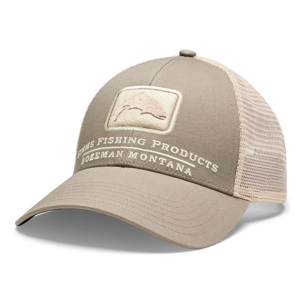 Simms Trout Icon Trucker Dolomite in de groep Kleding & Schoenen / Petten, mutsen en overig bij Sportfiskeprylar.se (12226-1235-00)
