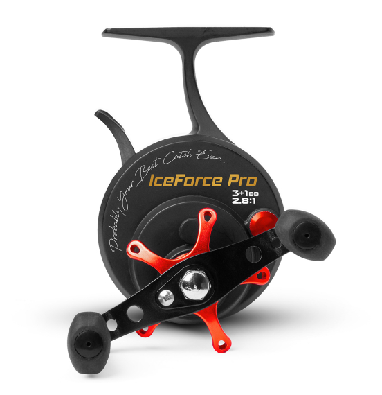 Asseri IceForce Pro Ice Fishing Reel 65mm in de groep Reels / IJsvismolens / Ijsvis Jigging - Molens en Reels bij Sportfiskeprylar.se (123-00065)