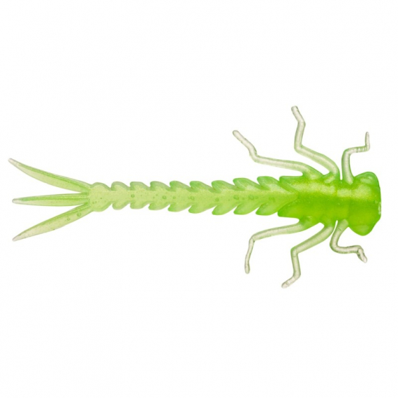 Blue Fox DragonFly Nymph Perch Crayfish - Lime Green in de groep Kunstaas / Softbaits / Craws & Creaturebaits / Creaturebaits bij Sportfiskeprylar.se (124071NO)