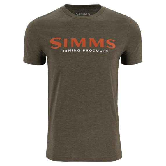 Simms Logo T-Shirt Loden Heather