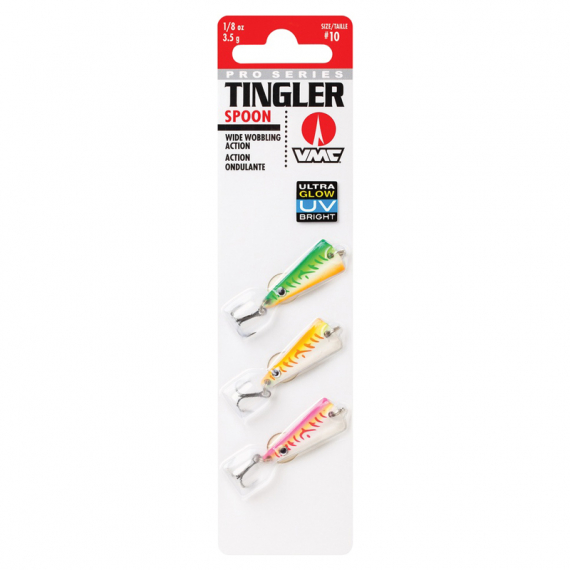 VMC Tingler Spoon Kit 3,5g (3pcs) in de groep Kunstaas / Ice Jigging kunstaas / Verticale ijsmallen bij Sportfiskeprylar.se (129798NOr)