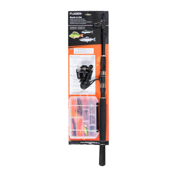 Fladen Ready to Fish Wide Range TELESCOPIC in de groep Combo\'s / Reis kits bij Sportfiskeprylar.se (12K-0029)