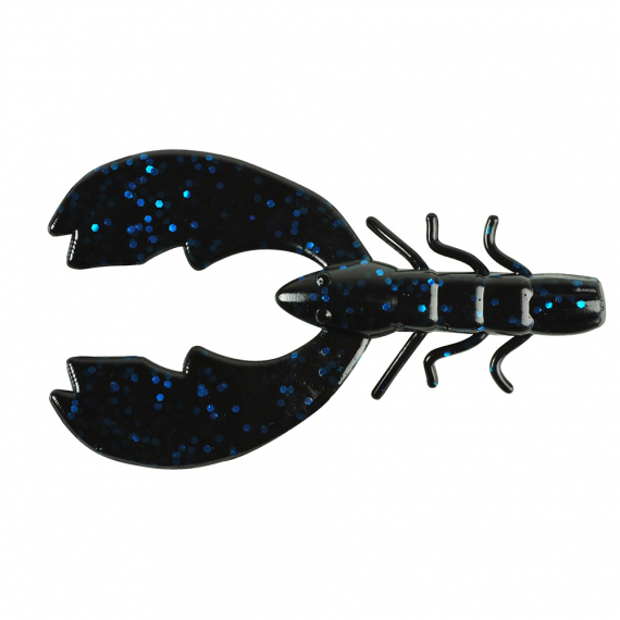 Berkley Chigger Craw 8cm - Black Blue Fleck in de groep Kunstaas / Softbaits / Craws & Creaturebaits / Craws bij Sportfiskeprylar.se (1307360)