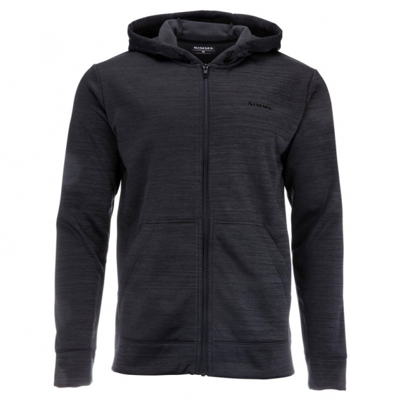 Simms Challenger Full-Zip Hoody Black Heather in de groep Kleding & Schoenen / Kleding / Truien / Hoodies bij Sportfiskeprylar.se (13281-010-30r)