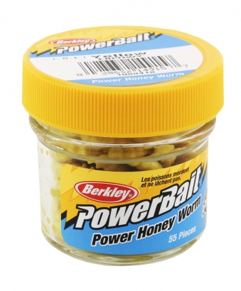 Powerbait Power Honey Worm Garlic in de groep Kunstaas / Boilies, Haakaas & Grondaas / Pasta & Foreldeeg bij Sportfiskeprylar.se (1345789)