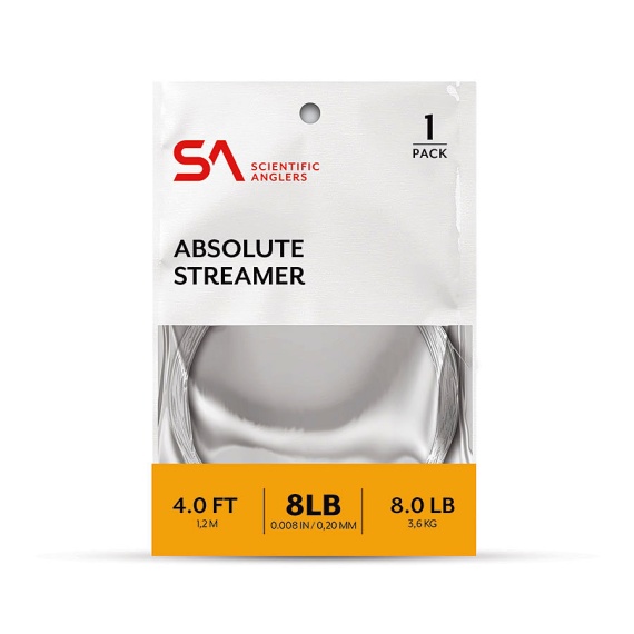 SA Absolute Streamer Leader 4\' in de groep Haken & Terminal Tackle / Voor zeevissen en materiaal voor onderlijnen / Kant-en-klare onderlijnen / Tapered onderlijnen bij Sportfiskeprylar.se (134781r)