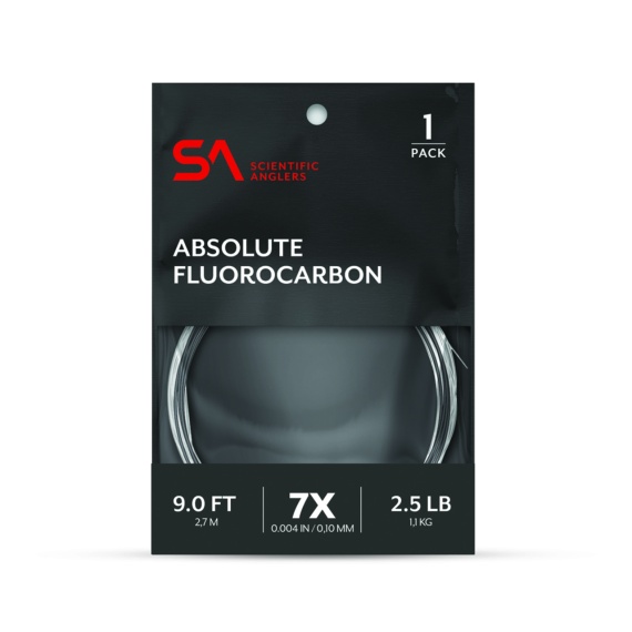 SA Absolute Fluorocarbon Tapered Leader 9\' in de groep Haken & Terminal Tackle / Voor zeevissen en materiaal voor onderlijnen / Kant-en-klare onderlijnen / Tapered onderlijnen bij Sportfiskeprylar.se (134835r)