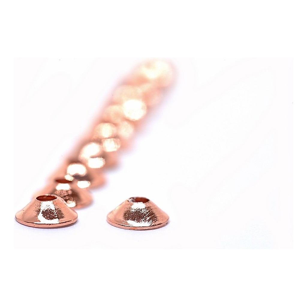 FutureFly Ufo Disc - Copper in de groep Haken & Terminal Tackle / Vliegvis bindmateriaal / Vliegbindmateriaal / Cones bij Sportfiskeprylar.se (1350-002)