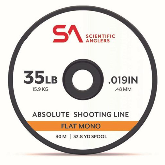 SA Absolute Shooting Line Flat Mono 600m in de groep Lijnen / Vliesvislijnen / Running Lines bij Sportfiskeprylar.se (135054r)