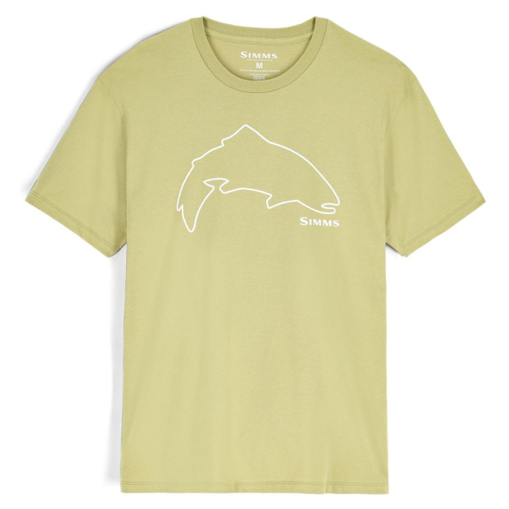 Simms Trout Outline T-Shirt Tent Green in de groep Kleding & Schoenen / Kleding / T-shirts bij Sportfiskeprylar.se (13519-1347-20r)