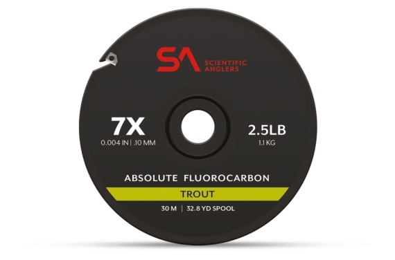 SA Absolute Fluorocarbon Trout Tippet Material in de groep Haken & Terminal Tackle / Voor zeevissen en materiaal voor onderlijnen / Onderlijnmateriaal / Onderlijnmateriaal Vliegvissen bij Sportfiskeprylar.se (135450r)