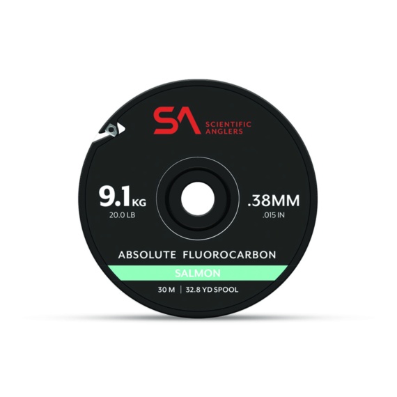 SA Absolute Salmon Fluorocarbon Tippet in de groep Haken & Terminal Tackle / Voor zeevissen en materiaal voor onderlijnen / Onderlijnmateriaal / Onderlijnmateriaal Vliegvissen bij Sportfiskeprylar.se (135665r)