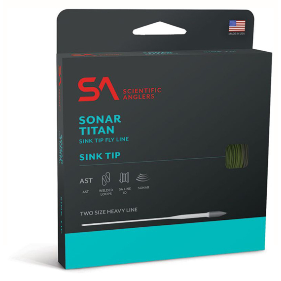 SA Sonar Titan Sink Tip WF Fly Line F/I in de groep Vismethoden bij Sportfiskeprylar.se (137072r)