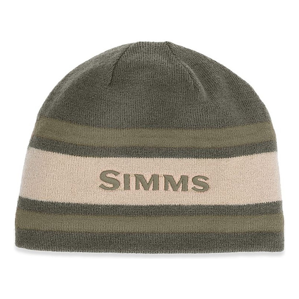 Simms Hayward Wool Beanie Dark Olive in de groep Kleding & Schoenen / Petten, mutsen en overig / Mutsen & Hoeden bij Sportfiskeprylar.se (13807-304-00)