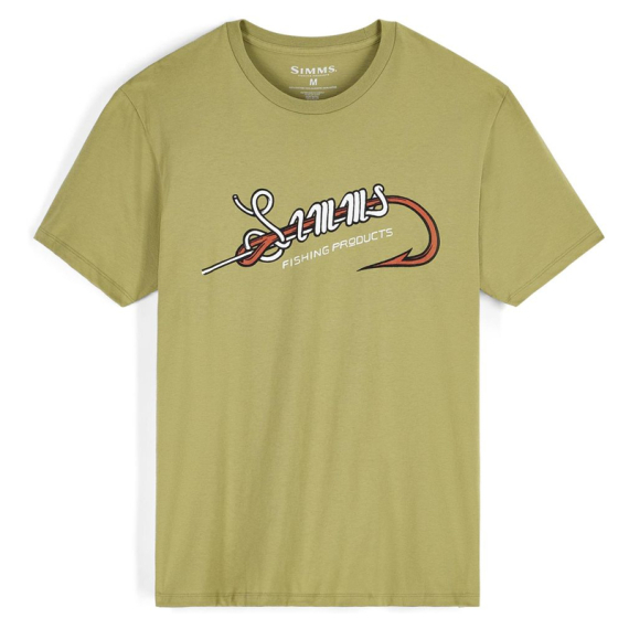 Simms Hook & Loop T-Shirt Tent Green in de groep Kleding & Schoenen / Kleding / T-shirts bij Sportfiskeprylar.se (14102-1347-20r)