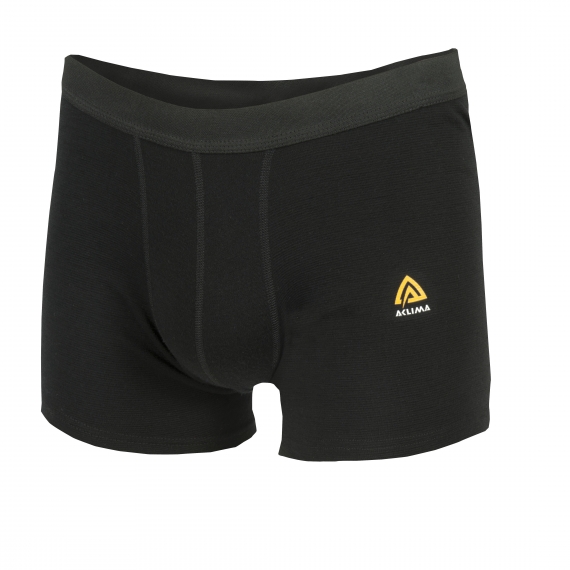 Aclima Warmwool Boxershorts Jet Black in de groep Kleding & Schoenen / Kleding / Onderkleding & Ondergoed / Ondergoed bij Sportfiskeprylar.se (142002001-05r)