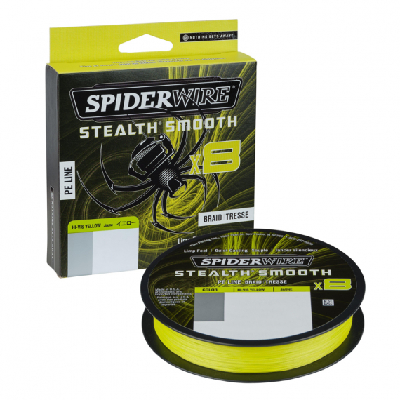 SpiderWire Stealth Smooth braid 8 0.09mm 150m Yellow in de groep Lijnen / Gevlochten Lijnen bij Sportfiskeprylar.se (1515616)