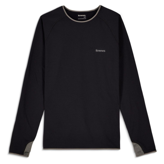 Simms Strata 200 Crew Black in de groep Kleding & Schoenen / Kleding / Onderkleding & Ondergoed / Basislaag top bij Sportfiskeprylar.se (14228-001-20r)