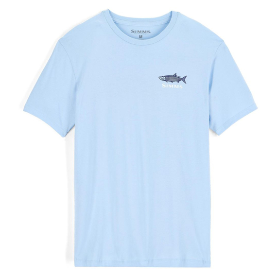 Simms Tarponwear T-Shirt Sky Blue in de groep Kleding & Schoenen / Kleding / T-shirts bij Sportfiskeprylar.se (14274-434-20r)