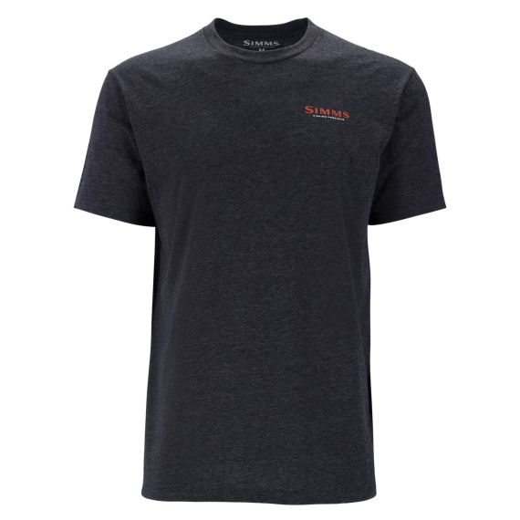 Simms Let It Fly T-Shirt Charcoal Heather in de groep Kleding & Schoenen / Kleding / T-shirts bij Sportfiskeprylar.se (14278-086-20r)