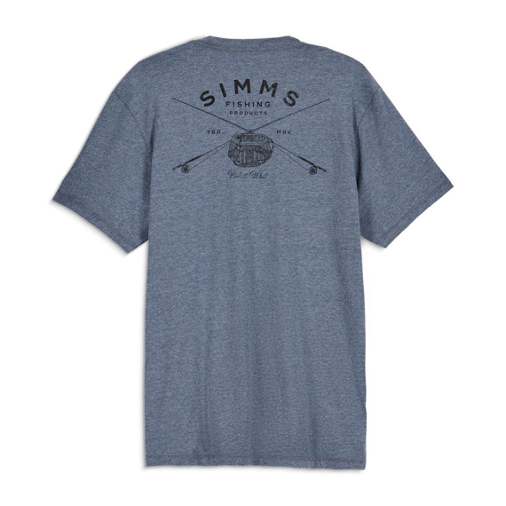 Simms Classic Tackle T-Shirt Athletic Heather in de groep Nieuws / Simms Nieuws bij Sportfiskeprylar.se (14281-1099-20r)
