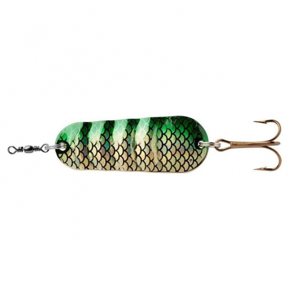 Atom, Spoon, 55g, G/Green Flash in de groep Kunstaas / Lepels bij Sportfiskeprylar.se (1446005)