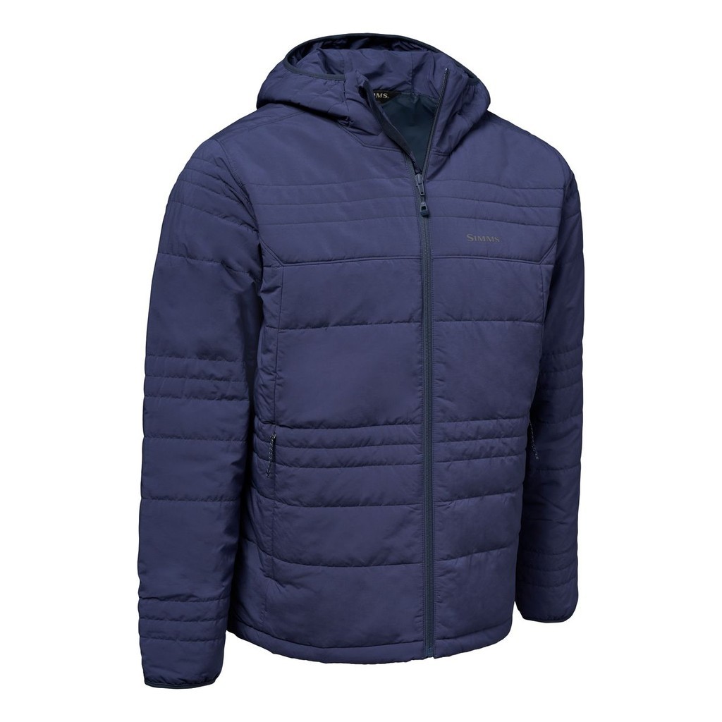 Simms Fall Run Hooded Jacket Selvedge in de groep Kleding & Schoenen / Kleding / Jassen / Donzen & synthetisch gevoerde jassen bij Sportfiskeprylar.se (14518-1166-30r)