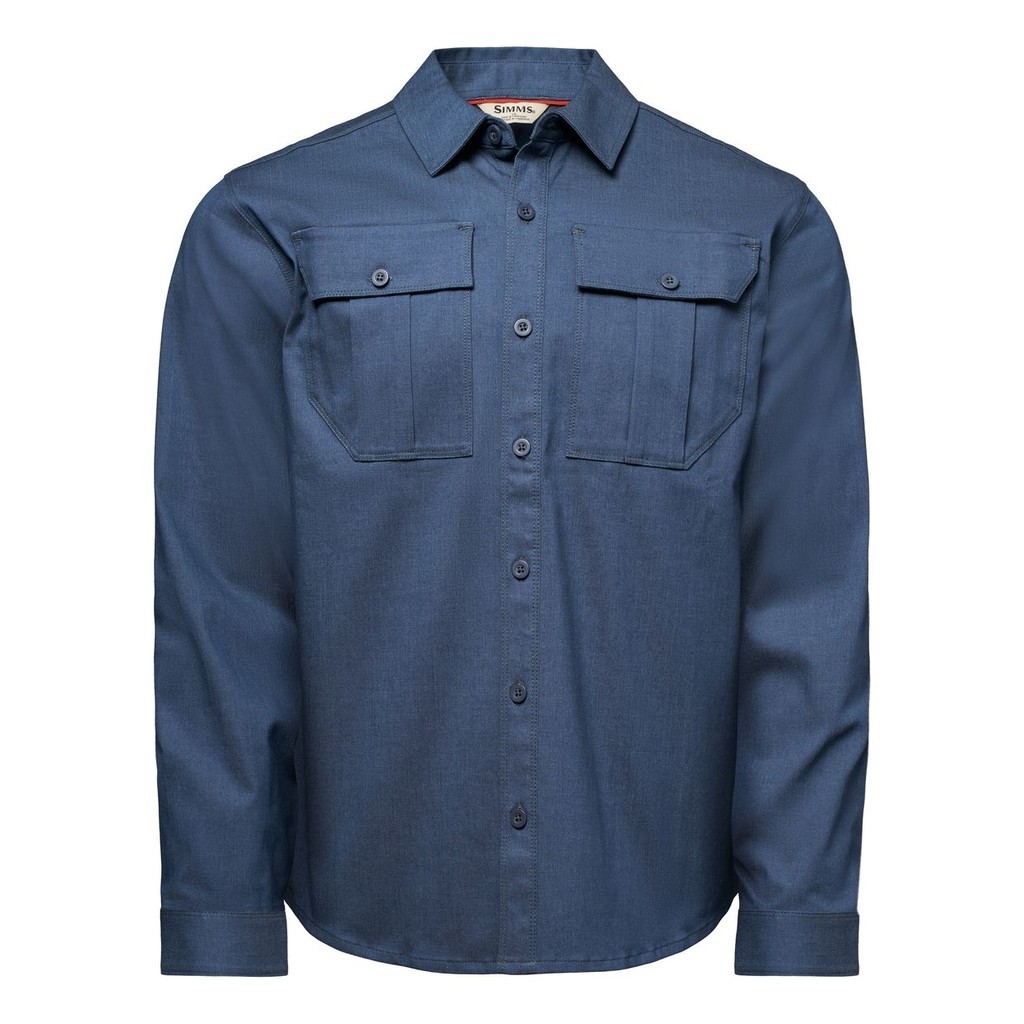Simms Harbor Work Shirt Selvedge in de groep Kleding & Schoenen / Kleding / Overhemden bij Sportfiskeprylar.se (14536-1166-30r)