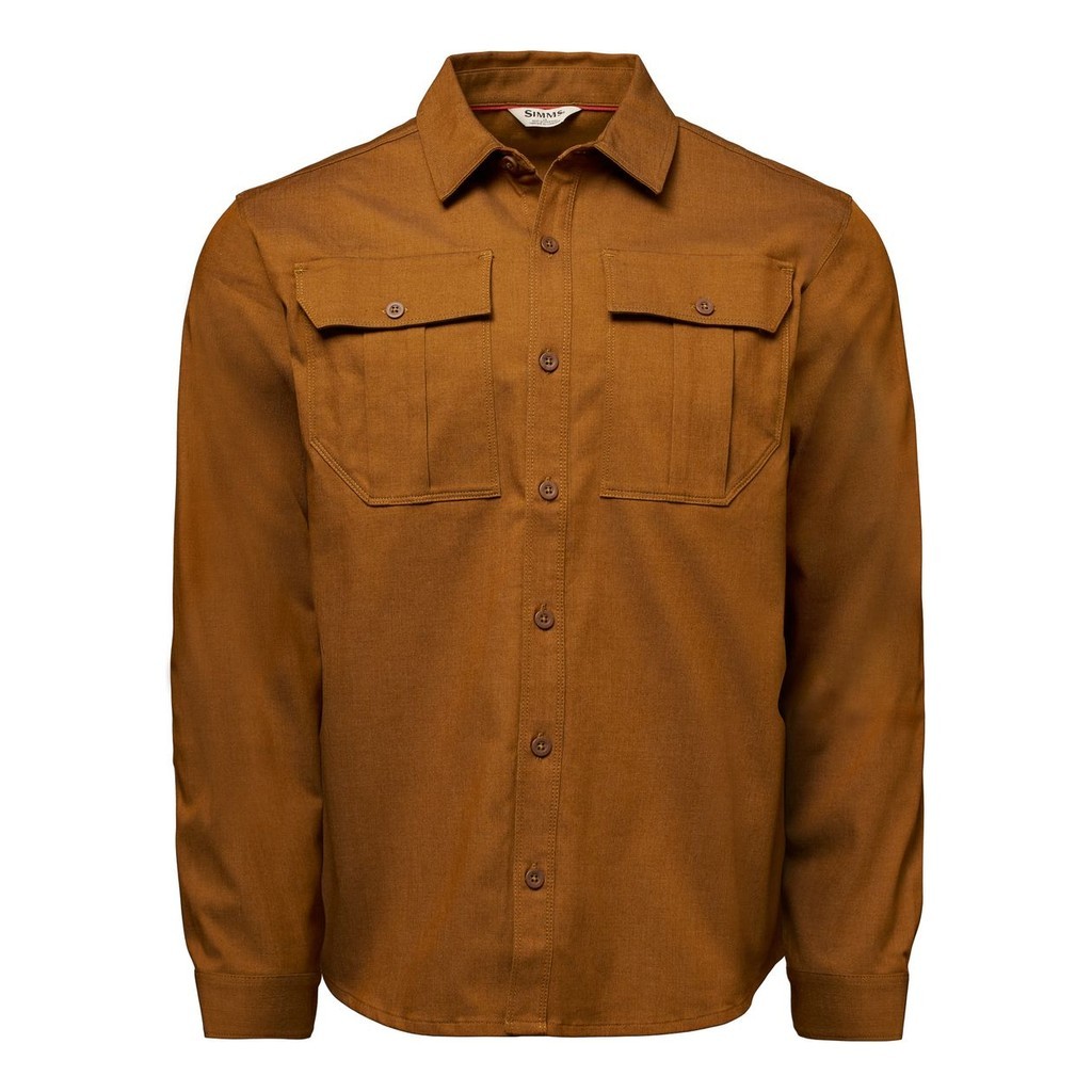 Simms Harbor Work Shirt Cobia in de groep Kleding & Schoenen / Kleding / Overhemden bij Sportfiskeprylar.se (14536-1229-30r)