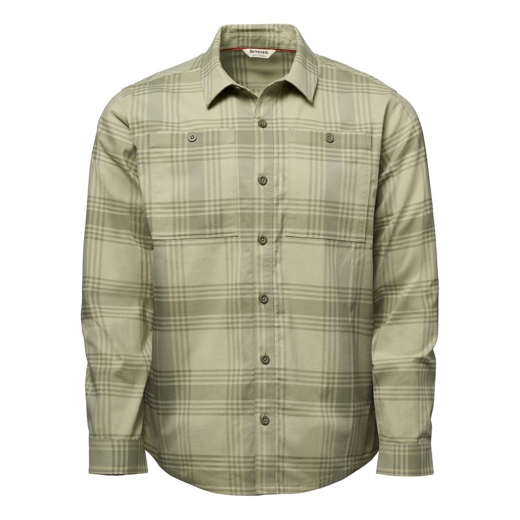 Simms Tailout Flannel Louie Pld Willow in de groep Kleding & Schoenen / Kleding / Overhemden bij Sportfiskeprylar.se (14537-1489-30r)