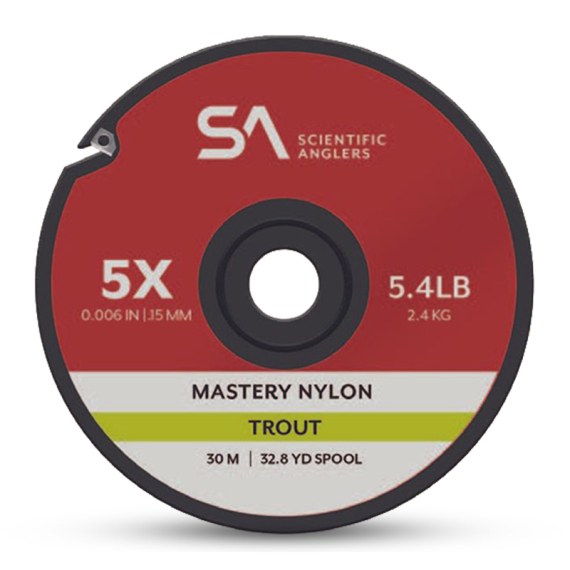 SA Mastery Trout Tippet 30m in de groep Haken & Terminal Tackle / Voor zeevissen en materiaal voor onderlijnen / Onderlijnmateriaal / Onderlijnmateriaal Vliegvissen bij Sportfiskeprylar.se (146487r)