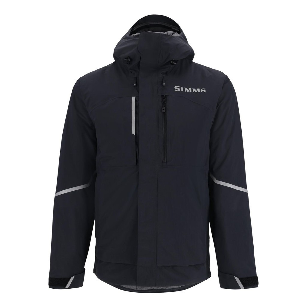 Simms Challenger Insulated Jacket Black in de groep Kleding & Schoenen / Kleding / Jassen / Donzen & synthetisch gevoerde jassen bij Sportfiskeprylar.se (14673-001-20r)
