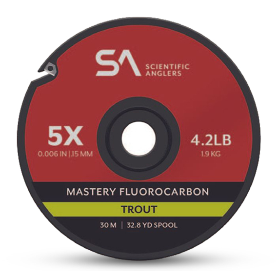 SA Mastery Trout Fluorocarbon Tippet in de groep Haken & Terminal Tackle / Voor zeevissen en materiaal voor onderlijnen / Onderlijnmateriaal / Onderlijnmateriaal Vliegvissen bij Sportfiskeprylar.se (146777r)