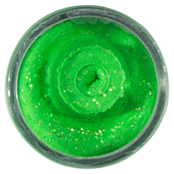 Berkley Powerbait Sinking Glitter Trout Bait - Spring Green/Lime in de groep Kunstaas / Boilies, Haakaas & Grondaas / Pasta & Foreldeeg bij Sportfiskeprylar.se (1525280)