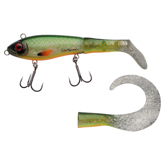 SvartZonker McHybrid 16,5cm, 74g - Fire Carp in de groep Kunstaas / Staartaas & Hybride aas bij Sportfiskeprylar.se (1531902)