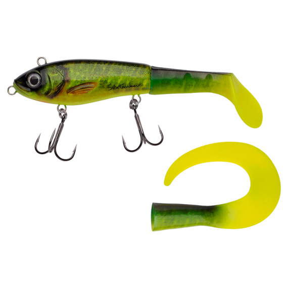 SvartZonker McHybrid 20cm, 100g - Real Hot Pike in de groep Kunstaas / Swimbaits / Hard Swimbaits bij Sportfiskeprylar.se (1531904)