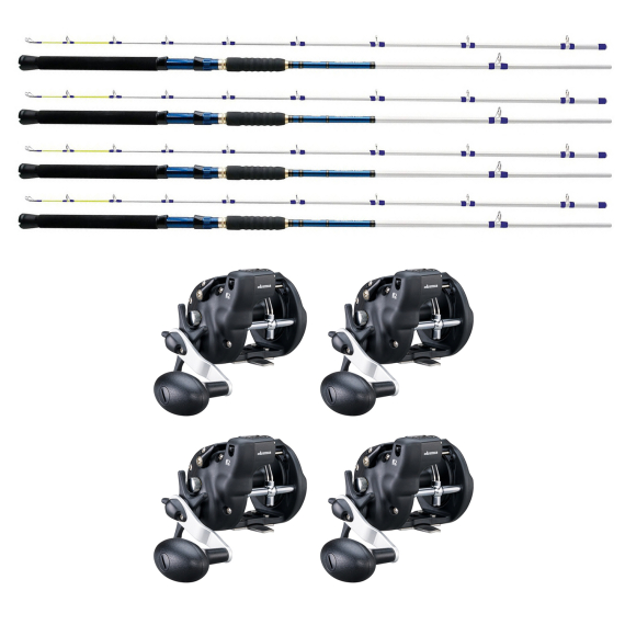 Okuma Magda Finn 7\'0 15-30lbs w. Magda Pro 20DXT Trolling Combo 4-Pack in de groep Combo\'s / Troll kits bij Sportfiskeprylar.se (154114NO-4-PACK)