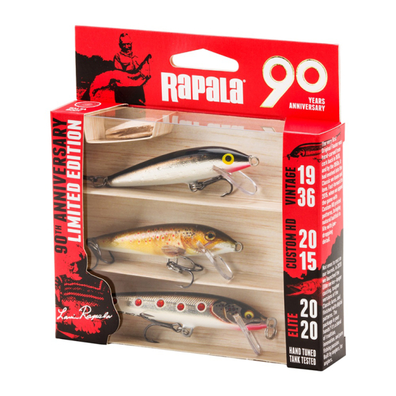 Rapala 90 Years Floater Small Naturistic in de groep Kunstaas / Kunstaaskits bij Sportfiskeprylar.se (154582NO)