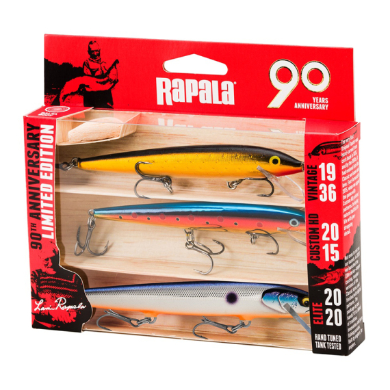 Rapala 90 Years Floater Big Naturistic in de groep Kunstaas / Kunstaaskits bij Sportfiskeprylar.se (154583NO)