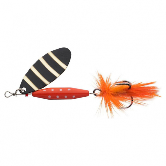 Abu Garcia Reflex Red 12g - Zebra in de groep Kunstaas / Inline Spinners bij Sportfiskeprylar.se (1549902)