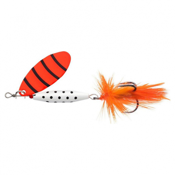 Abu Garcia Reflex White 18g - Orange in de groep Kunstaas / Inline Spinners bij Sportfiskeprylar.se (1549920)