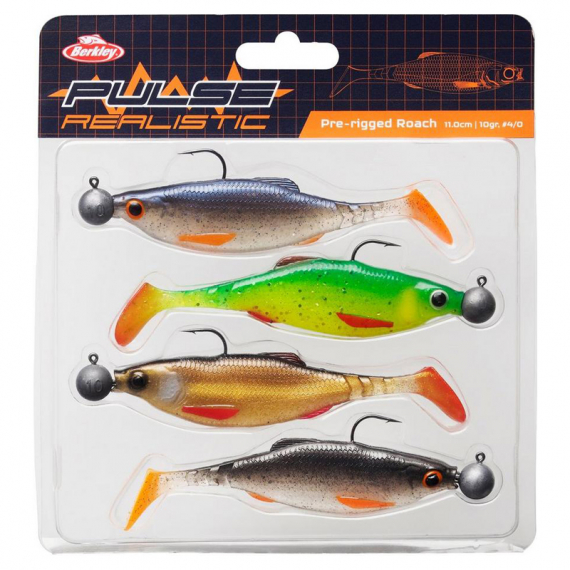 Berkley Pulse Realistic Roach (4pcs) in de groep Kunstaas / Softbaits / Baars Softbaits & Snoekbaars Softbaits bij Sportfiskeprylar.se (1551695r)