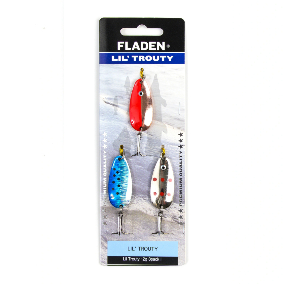 Fladen Lil Trouty 3-pack in de groep Kunstaas / Kunstaaskits / Lure Kits Forel & Putntake Vissen bij Sportfiskeprylar.se (16-160731r)